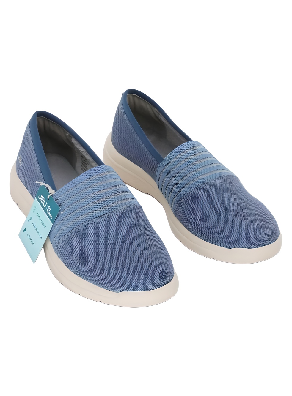 JBU Womens Taya Casual Slip-On Denim Sneakers Size 9M
